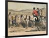 Hunting the Hounds, 1865-John Leech-Framed Giclee Print