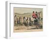 Hunting the Hounds, 1865-John Leech-Framed Giclee Print