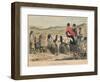 Hunting the Hounds, 1865-John Leech-Framed Premium Giclee Print