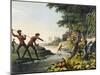 Hunting the Kangaroo, Aborigines in New South Wales-John Heaviside Clark-Mounted Giclee Print