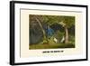 Hunting the Martin Cat-Henry Thomas Alken-Framed Art Print