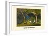 Hunting the Martin Cat-Henry Thomas Alken-Framed Art Print