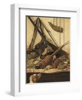 Hunting Trophies-Claude Monet-Framed Art Print