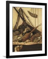 Hunting Trophies-Claude Monet-Framed Art Print