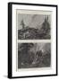 Hunting Wapiti in Montana-Richard Caton Woodville II-Framed Giclee Print