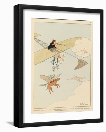 Hunting was Never Like This-Joaquin Xaudaro-Framed Art Print