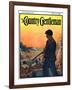 "Hunting with Dogs," Country Gentleman Cover, November 1, 1925-Zack Hogg-Framed Giclee Print