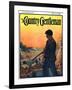 "Hunting with Dogs," Country Gentleman Cover, November 1, 1925-Zack Hogg-Framed Giclee Print