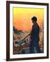 "Hunting with Dogs,"November 1, 1925-Zack Hogg-Framed Giclee Print