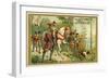 Hunting with Falcons, Compiegne, France-null-Framed Giclee Print