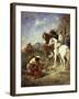 Hunting with Falcons in Algeria before 1863-Eugene Fromentin-Framed Giclee Print