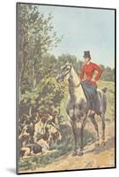 Hunting with the Dogs (1892)-J^ Condamy-Mounted Art Print