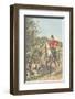 Hunting with the Dogs (1892)-J^ Condamy-Framed Art Print