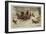 Hunting Wolves, Russia-null-Framed Giclee Print