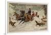 Hunting Wolves, Russia-null-Framed Giclee Print