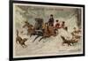 Hunting Wolves, Russia-null-Framed Giclee Print