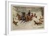 Hunting Wolves, Russia-null-Framed Giclee Print