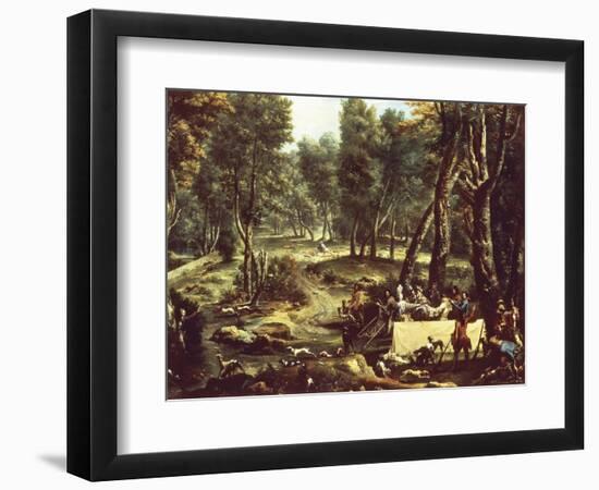 Hunting-Alessandro Magnasco-Framed Giclee Print