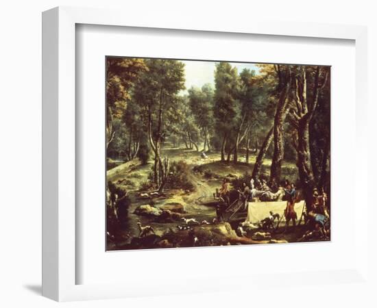 Hunting-Alessandro Magnasco-Framed Giclee Print