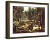 Hunting-Alessandro Magnasco-Framed Giclee Print