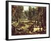 Hunting-Alessandro Magnasco-Framed Giclee Print