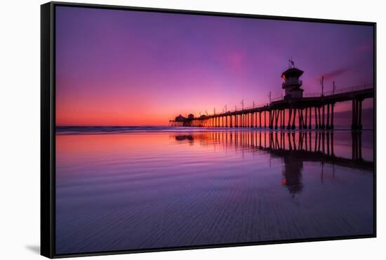 huntington-beach-1-Lincoln Harrison-Framed Stretched Canvas