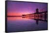 huntington-beach-1-Lincoln Harrison-Framed Stretched Canvas