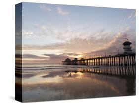 Huntington Beach Pier, California, United States of America, North America-Sergio Pitamitz-Stretched Canvas