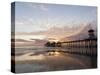 Huntington Beach Pier, California, United States of America, North America-Sergio Pitamitz-Stretched Canvas