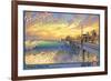 Huntington Beach-Kerne Erickson-Framed Art Print