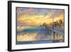 Huntington Beach-Kerne Erickson-Framed Art Print