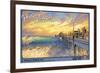 Huntington Beach-Kerne Erickson-Framed Premium Giclee Print