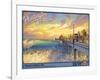 Huntington Beach-Kerne Erickson-Framed Art Print