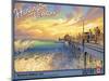 Huntington Beach-Kerne Erickson-Mounted Premium Giclee Print