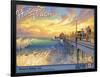 Huntington Beach-Kerne Erickson-Framed Art Print