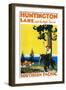 Huntington Lake Promotinal Poster - Huntington Lake, CA-Lantern Press-Framed Art Print