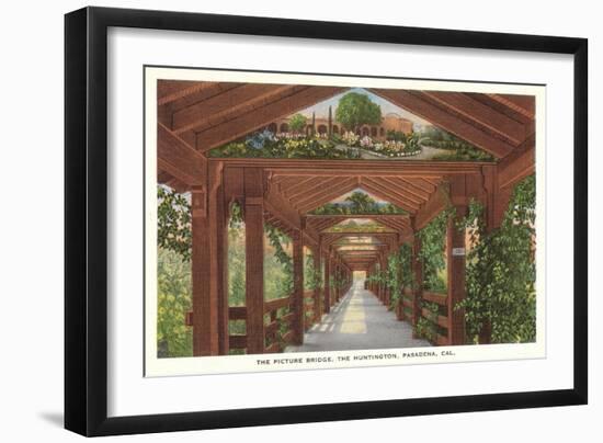 Huntington Library Grounds, San Marino, California-null-Framed Art Print