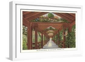 Huntington Library Grounds, San Marino, California-null-Framed Art Print