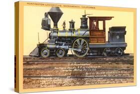 Huntington Locomotive, Sacramento-null-Stretched Canvas
