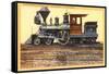 Huntington Locomotive, Sacramento-null-Framed Stretched Canvas