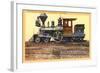 Huntington Locomotive, Sacramento-null-Framed Art Print