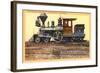 Huntington Locomotive, Sacramento-null-Framed Art Print