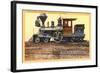 Huntington Locomotive, Sacramento-null-Framed Art Print