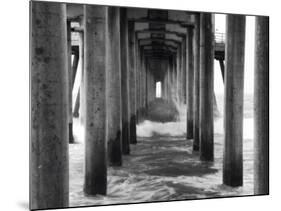 Huntington Pier 1-John Gusky-Mounted Photographic Print