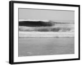 Huntington Surf-John Gusky-Framed Photographic Print