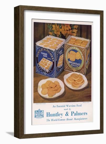 Huntley and Palmer-null-Framed Art Print