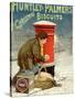 Huntley and Palmers, Biscuits Post Boxes, Snowballs, UK, 1890-null-Stretched Canvas