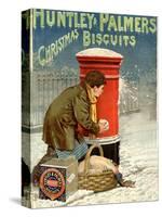 Huntley and Palmers, Biscuits Post Boxes, Snowballs, UK, 1890-null-Stretched Canvas