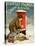 Huntley and Palmers, Biscuits Post Boxes, Snowballs, UK, 1890-null-Stretched Canvas