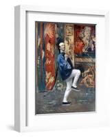 Huntley Wright in San Toy, C1902-Ellis & Walery-Framed Giclee Print